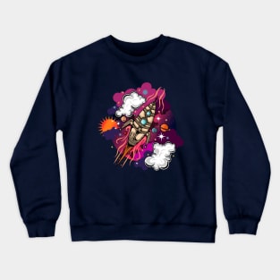 Through The Galaxy Crewneck Sweatshirt